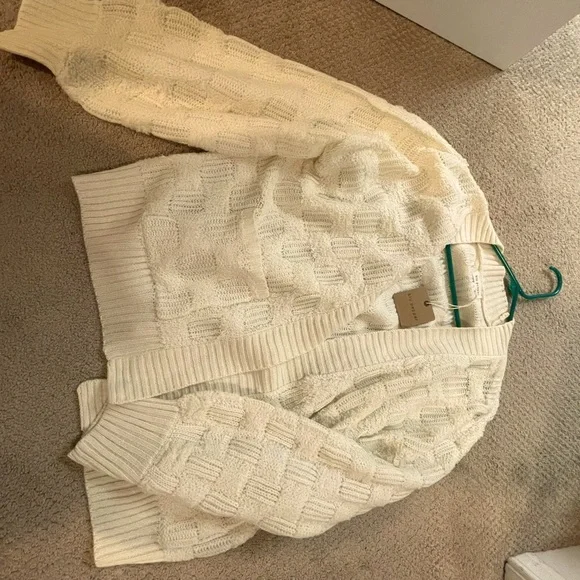 Blu Pepper Woman’s checkered cardigan, size L - Picture 3 of 8